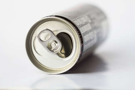 Tin Can top view, isolatedの写真素材