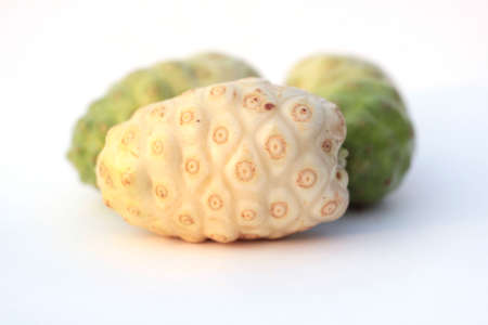 Exotic Fruit - Noni on white background