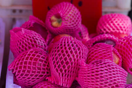 red applesの写真素材