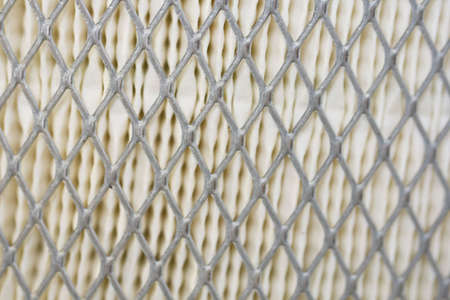 filter of the engine of the car on a white background