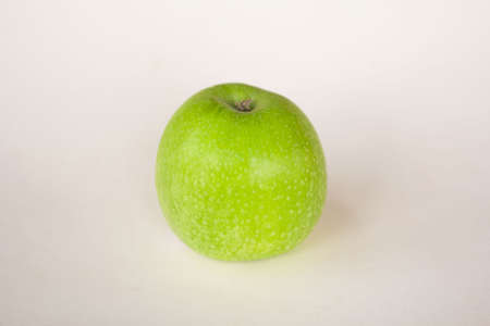 Apple isolated on white backgroundの写真素材