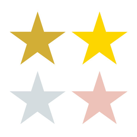 Collection star,Icon Vector,Logo illustration,Star web site, mobile app,Star designのイラスト素材