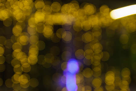 City bokeh lights,bokeh warm lightの写真素材