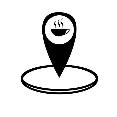 location icon   vector symbol,flat design,outline,esp10のイラスト素材