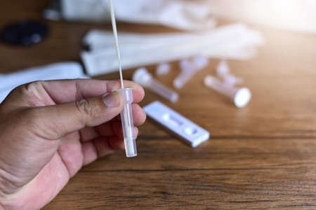 negative test result with SARS CoV-2 Rapid antigen test kit (ATK) or rapid antigen test nasal kit....