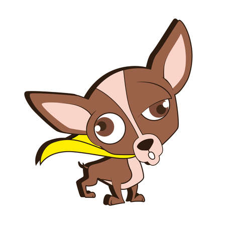 The Dummy Dog With Costumeのイラスト素材