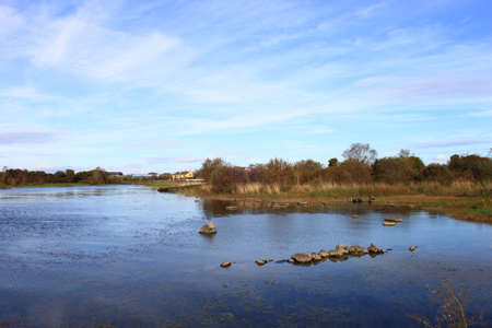 View of Lough Corrib, County Galway, Ireland.の写真素材