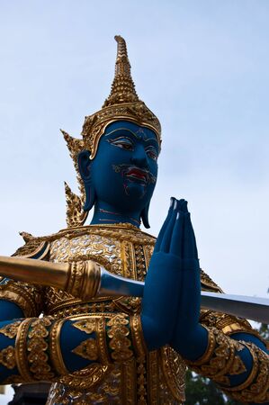 The classical god in Thailand.の写真素材
