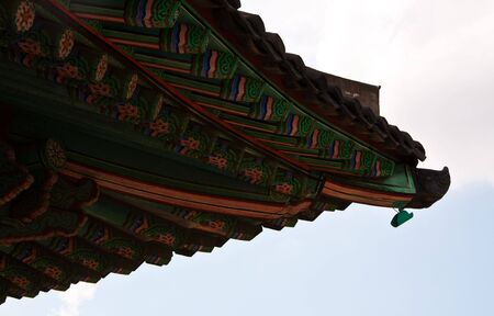 The roof palace in Seoul South Korea.