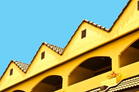 New Commercial Building with rooms for rent.の写真素材