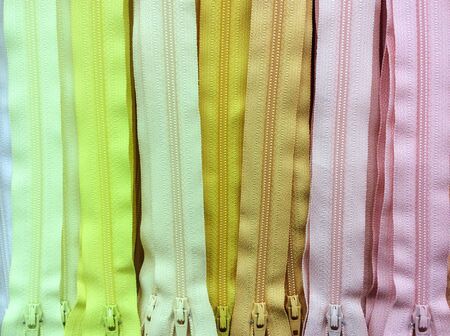 Yellow tone zip backgroundの素材