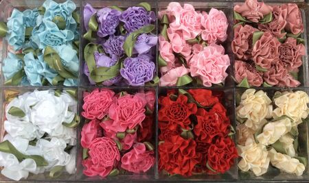 Sewing artificial flowerの素材