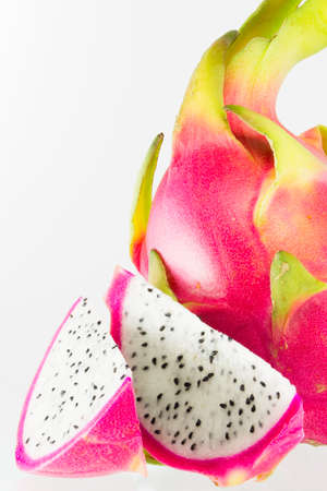 	dragon fruit isolatedの写真素材