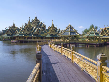 This photograph comes from the ancient city. Samut Prakan Province in Thailand.の写真素材