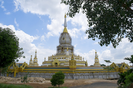 Phra Maha Chedi Chai Mongko.の写真素材