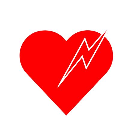 AED symbol icon.のイラスト素材