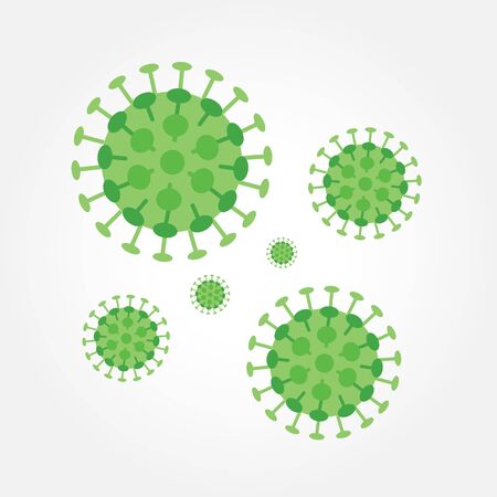 Coronavirus Vector Icon.のイラスト素材