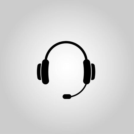 Headphone icon or symbolのイラスト素材