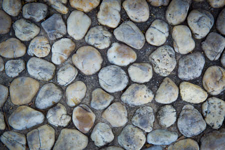 gravel background, rock pieces textureの写真素材