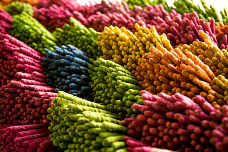 colorful of the incense stick,Thai styleの写真素材