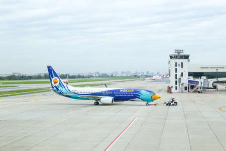 Bangkok, THAILAND - August 04 2017 : Don Muang Airport, air traffic at one of the finest airports in...