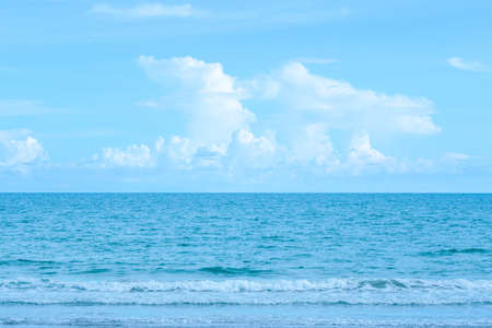 Beautiful views of the sky and sea.の写真素材