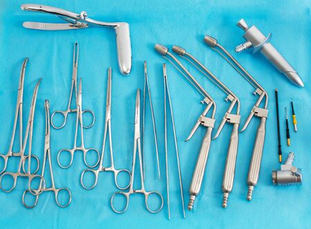 The photo shows proctologist equipment.