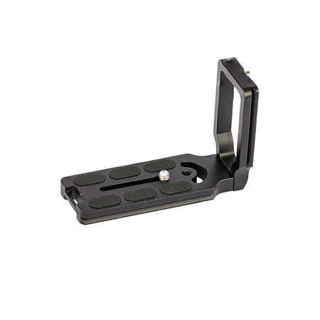 Camera l-plate At the base of the camera.