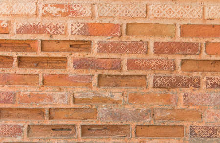 Old brick wall backgroundの写真素材