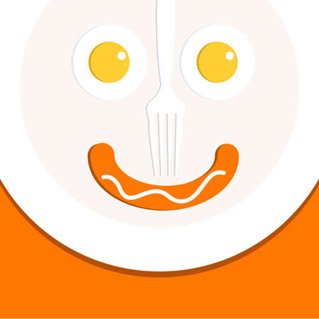 Breakfastのイラスト素材