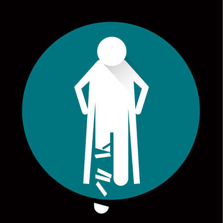 disabled iconのイラスト素材