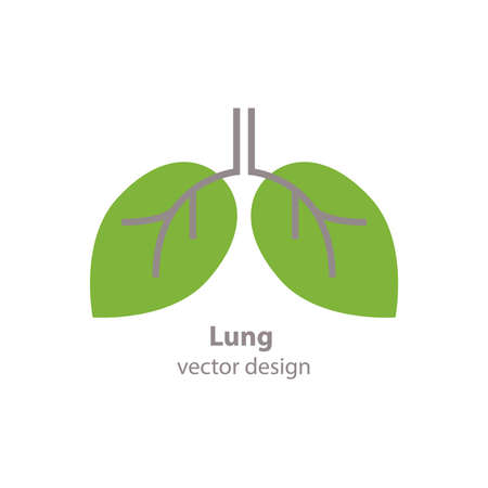 Lung vector designのイラスト素材
