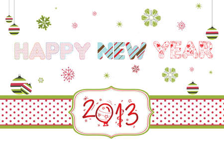 sweet card 2013のイラスト素材