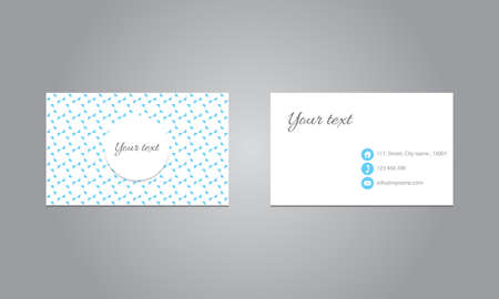 Abstract business card vector pattern backgroundのイラスト素材
