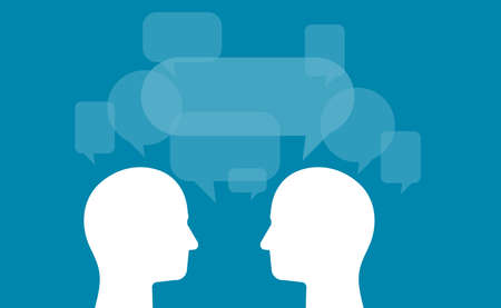 people business communicationのイラスト素材