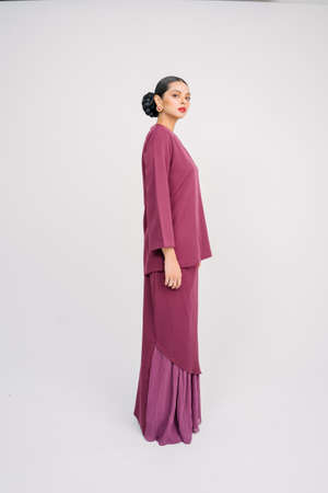 Eid fashion.Fashion for woman, man and kids for Eid celebration.の写真素材