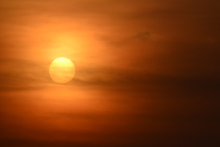 Sunset at Ko Si Chang ,Thailand