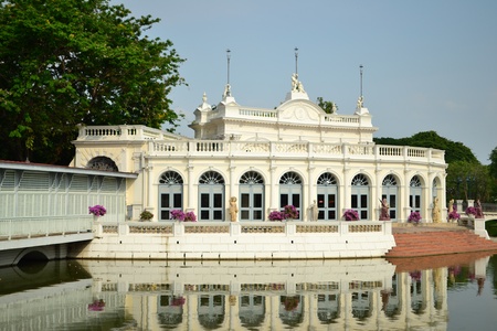 Bang Pa-In Palace in  Ayutthaya  Province,Thailand .のeditorial素材