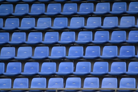 Grandstand in stadium 