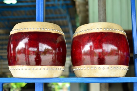 The drums are finished for sale.の写真素材