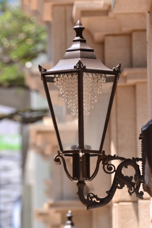 European style antique lamps.の写真素材