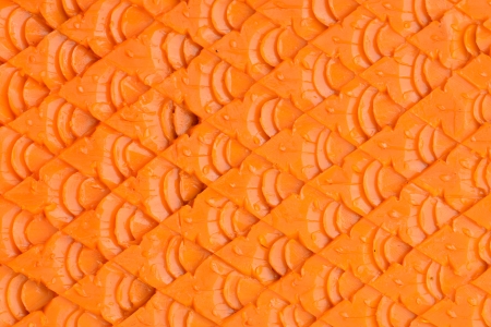 Candle Carving Tradition , for worship the Buddha on the occasion of Visakha Bucha Day in Suphan Buri,Thailand.の写真素材