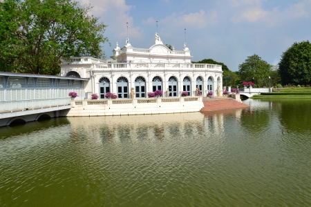 Bang Pa-In Palace in Ayutthaya Province,Thailand,Asia.のeditorial素材