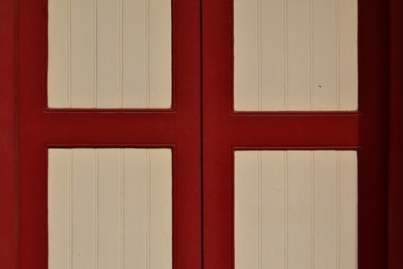 Old pattern door in Macau,China