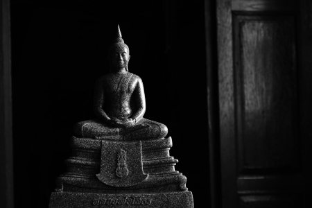 Statue of Buddha from Thailand.の写真素材