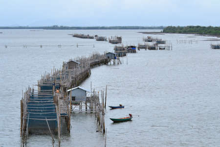 The coastal fisheries in Chanthaburi province. Thailand.の写真素材