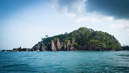 Sea views  of Ao Yai bay,  Koh Payam Island. Ranong Province, Thailand.の写真素材