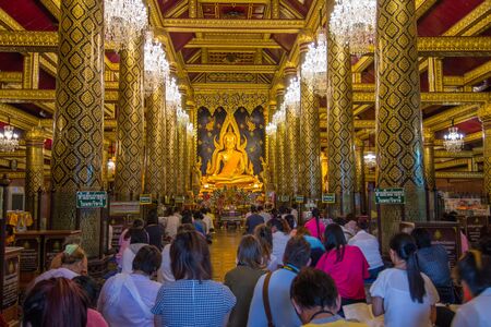 The most beautiful Buddha image of Thailand.のeditorial素材