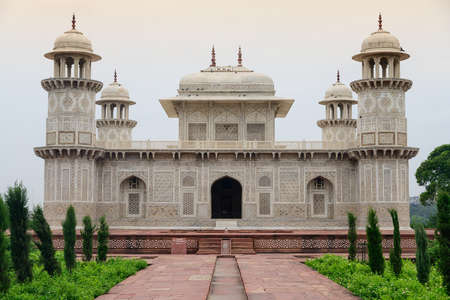 Tomb of Itimad Ud Daulah or Baby Taj Mahal in Agra , Indiaのeditorial素材