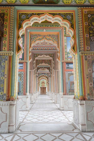 Patrika Gate Jaipur colorful placeのeditorial素材